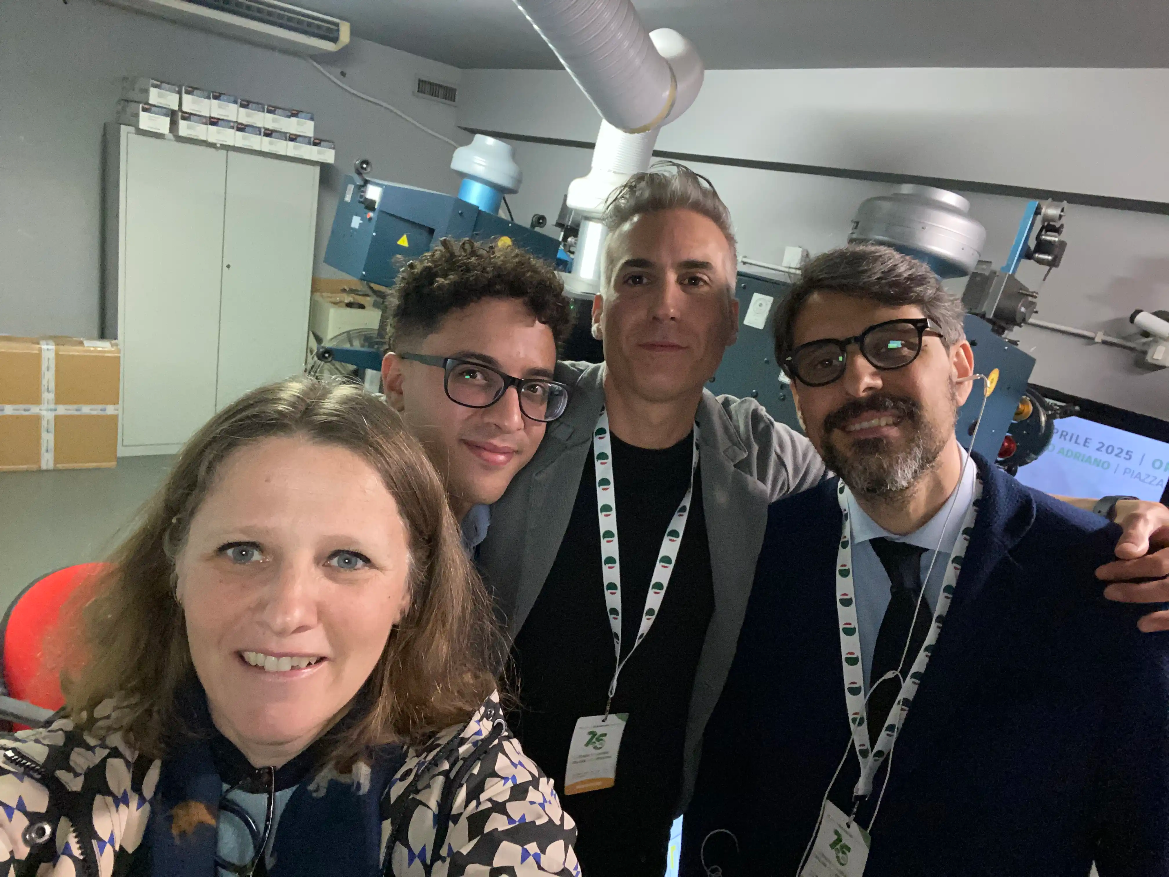 Team dietro le quinte