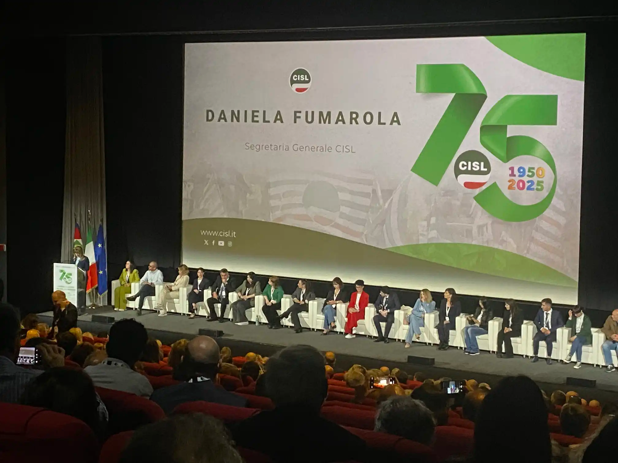 Proiezione su schermo 2