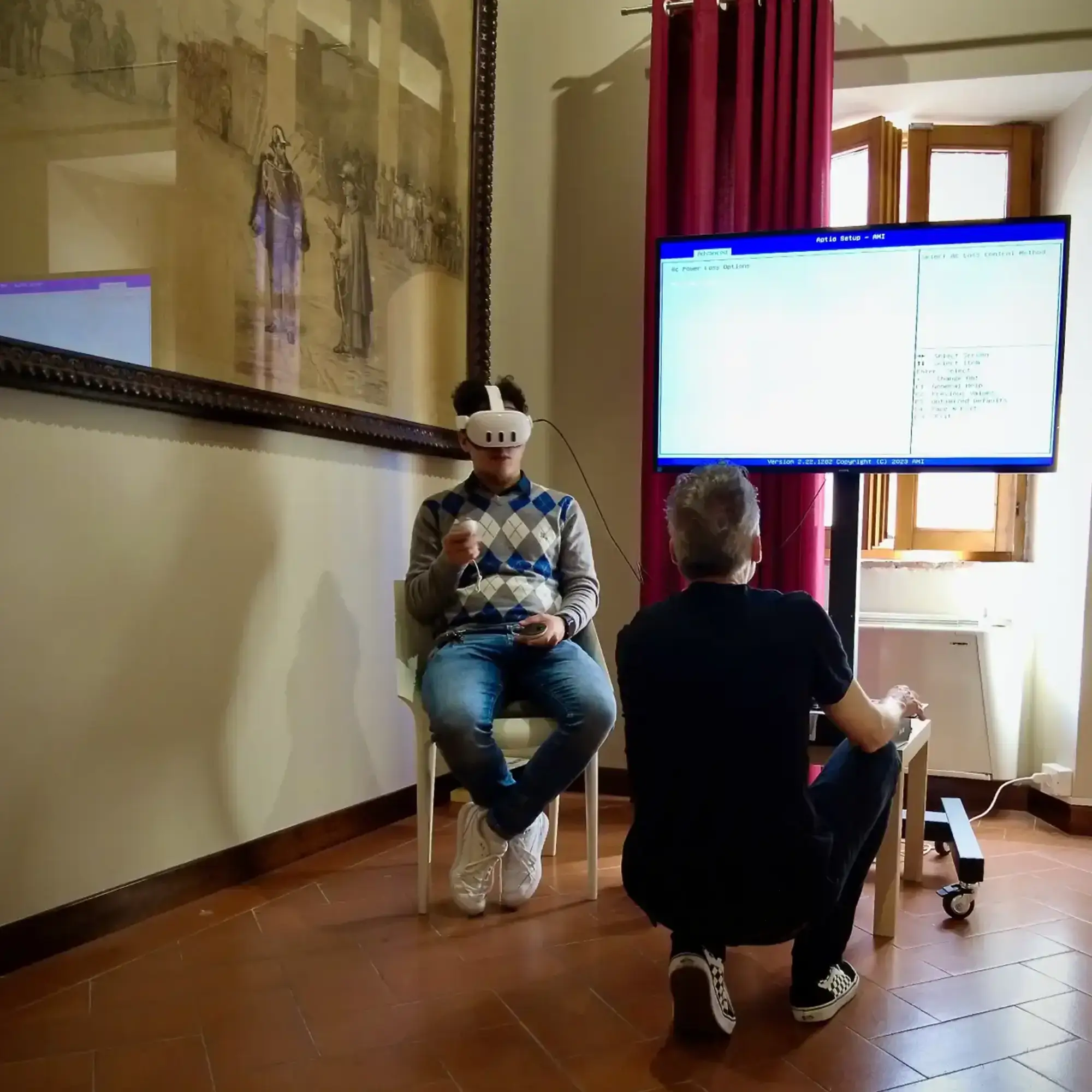 Presentazione VR corner